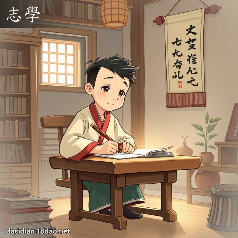 志学 - 国语大辞典配图