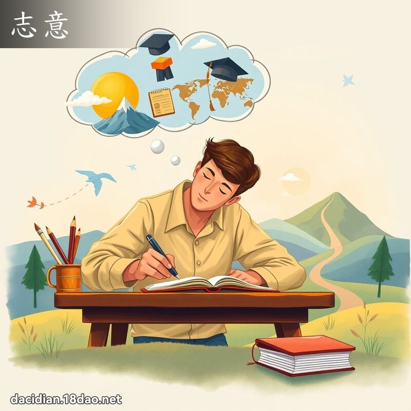 志意 - 國語大辭典配圖