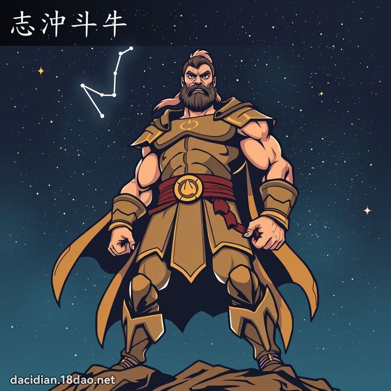 志沖斗牛 - 國語大辭典配圖