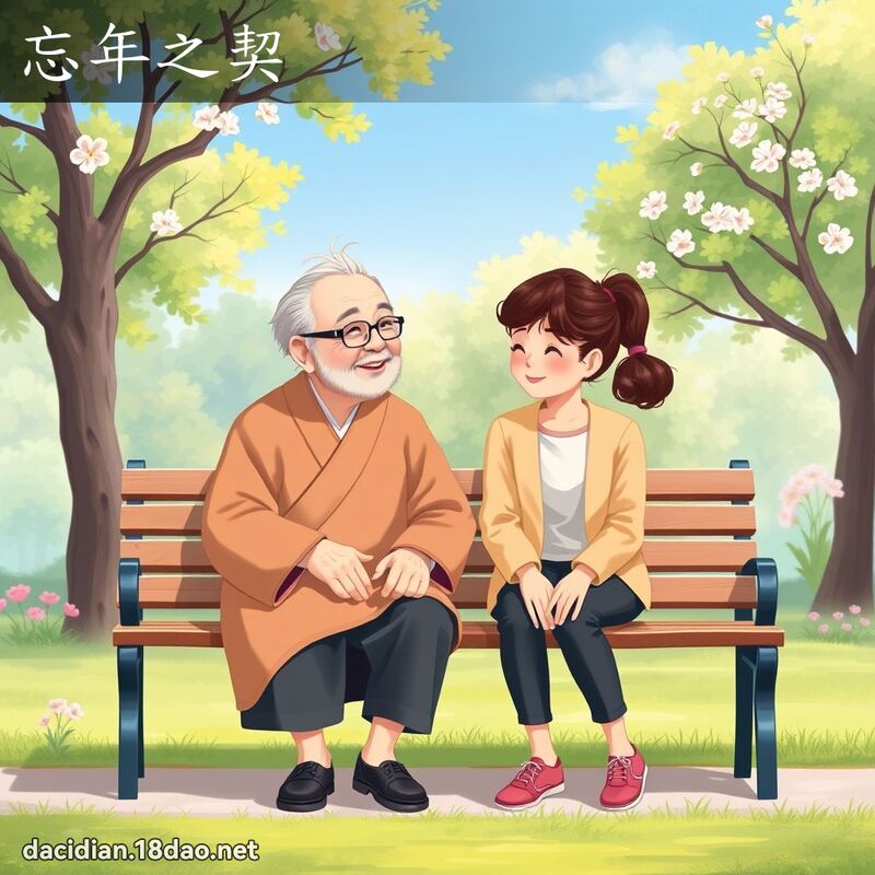 忘年之契 - 国语大辞典配图