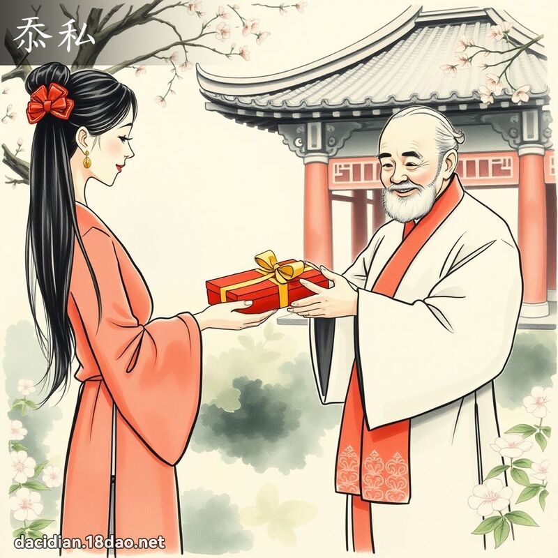 忝私 - 國語大辭典配圖
