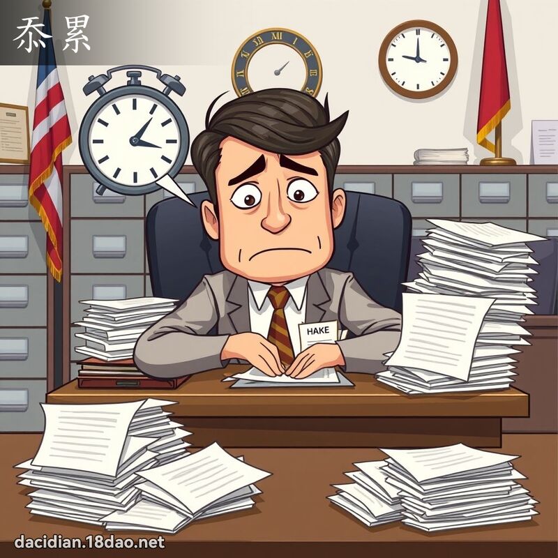 忝累 - 國語大辭典配圖