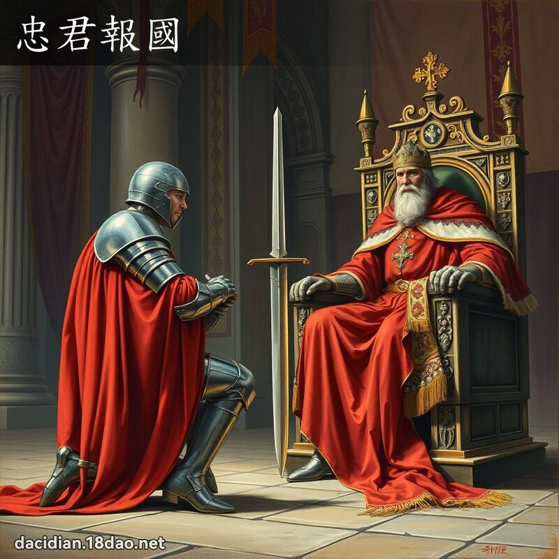 忠君報國 - 國語大辭典配圖