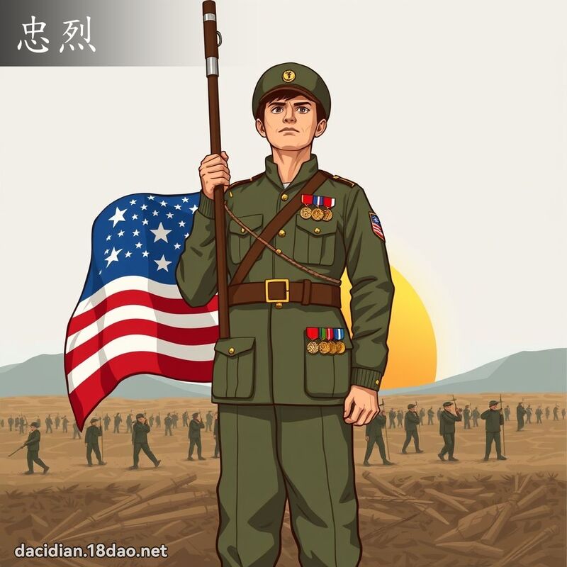 忠烈 - 国语大辞典配图