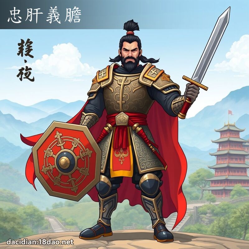 忠肝义胆 - 国语大辞典配图