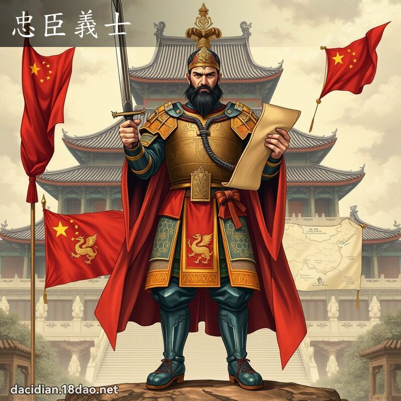 忠臣义士 - 国语大辞典配图