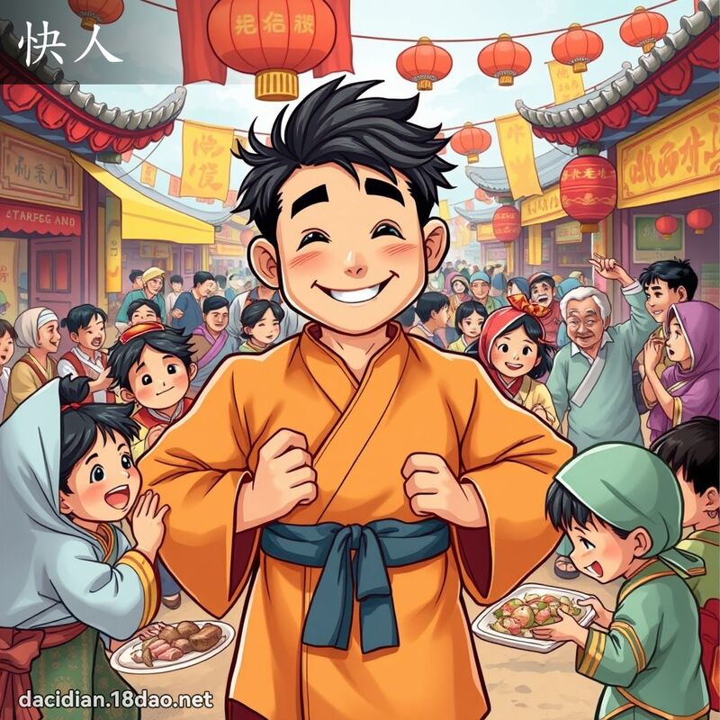 快人 - 国语大辞典配图