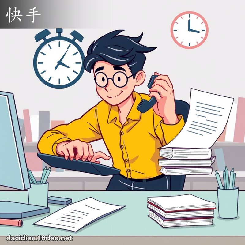 快手 - 國語大辭典配圖