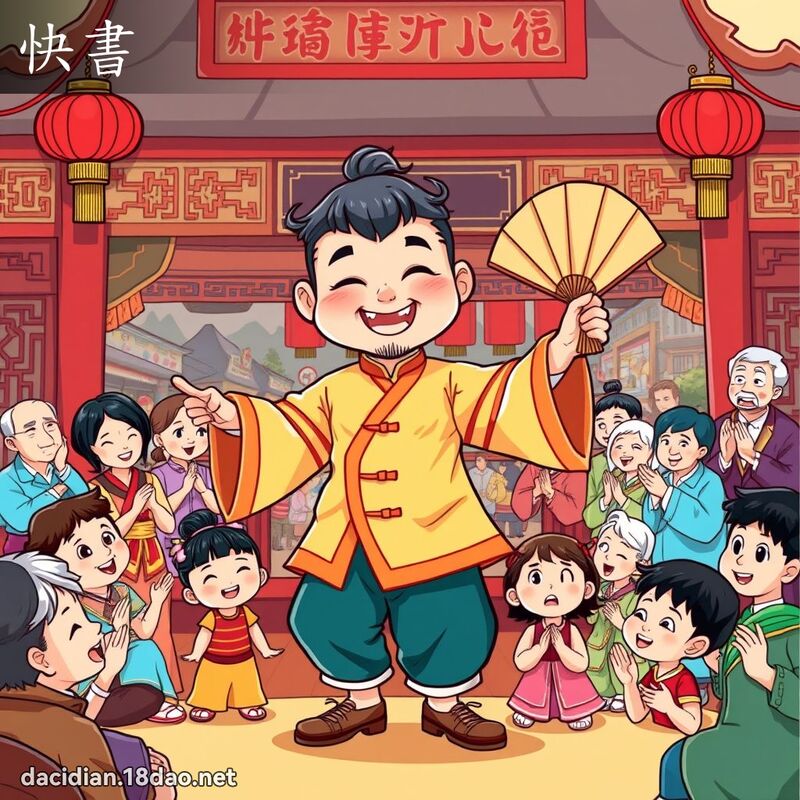 快書 - 國語大辭典配圖