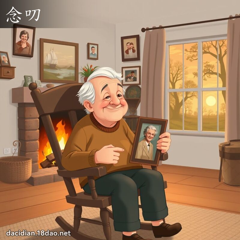 念叨 - 國語大辭典配圖