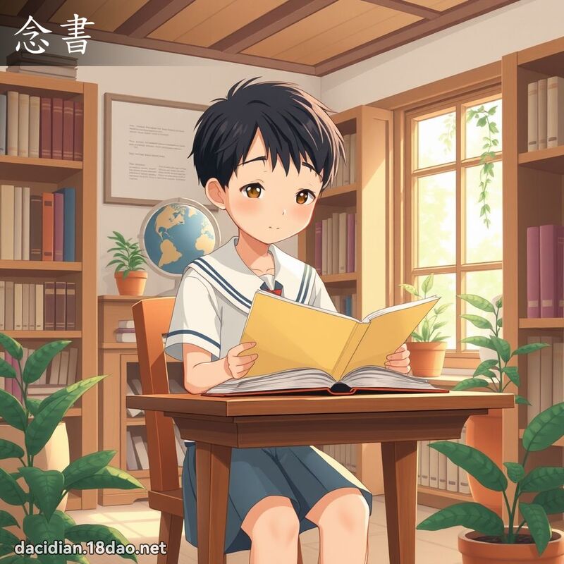 念書 - 國語大辭典配圖