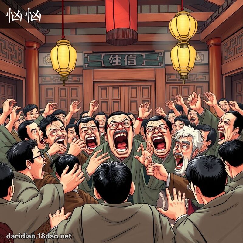 忷忷 - 國語大辭典配圖