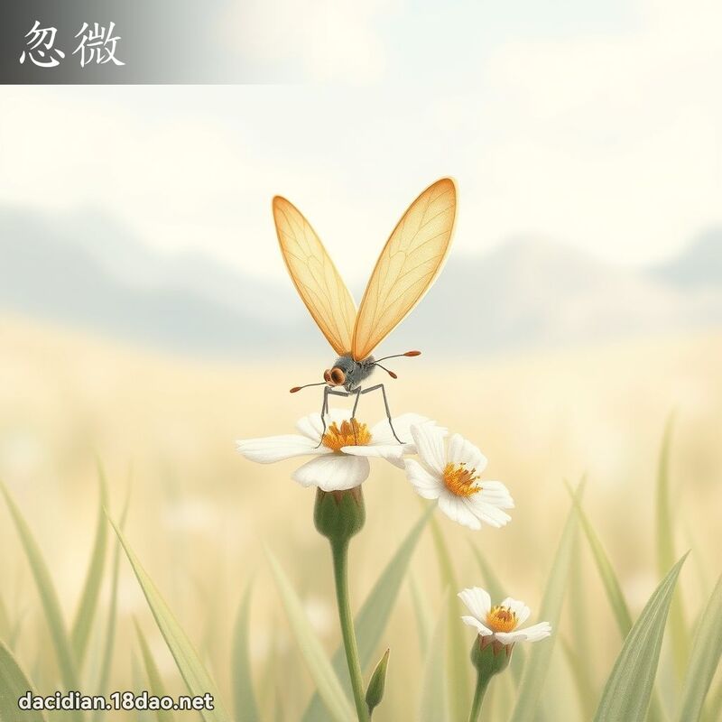 忽微 - 國語大辭典配圖