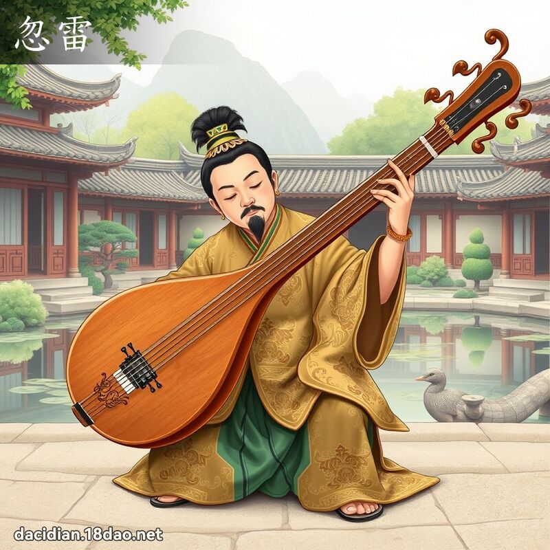 忽雷 - 国语大辞典配图