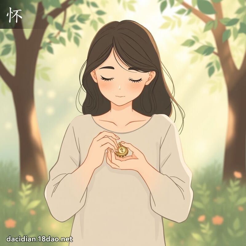 怀 - 國語大辭典配圖