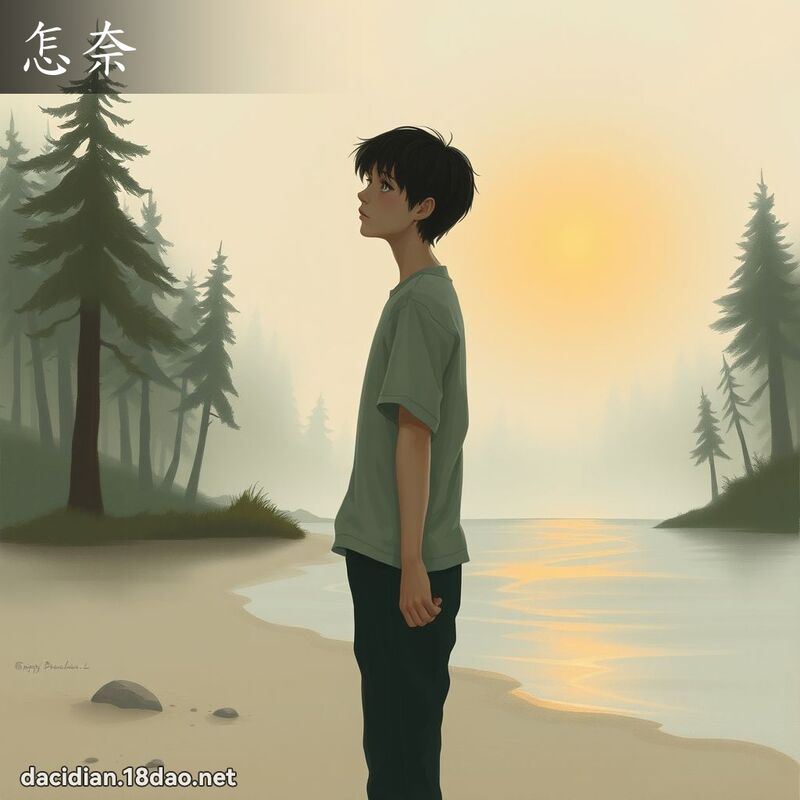 怎奈 - 国语大辞典配图