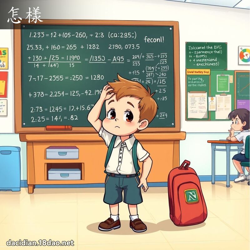 怎样 - 国语大辞典配图