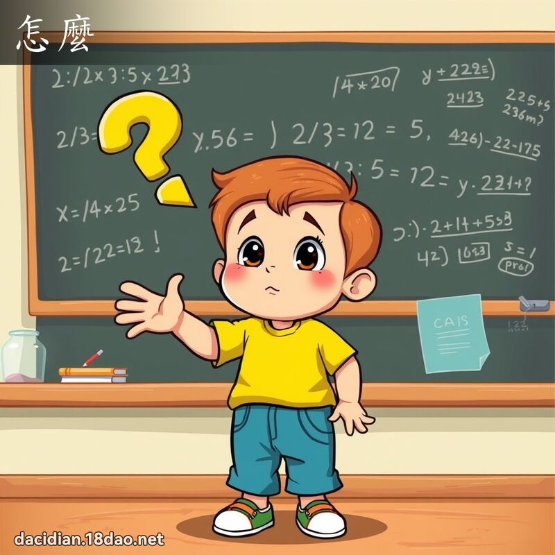 怎么 - 国语大辞典配图