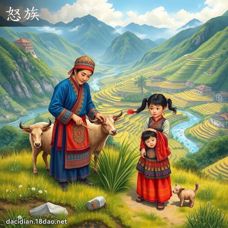 怒族 - 国语大辞典配图