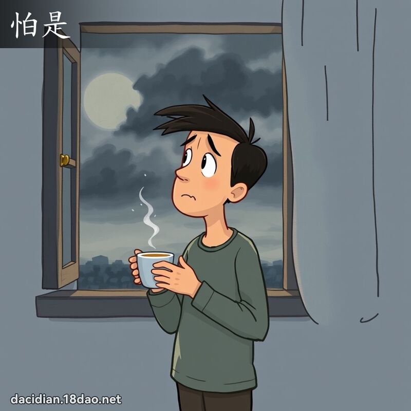 怕是 - 国语大辞典配图