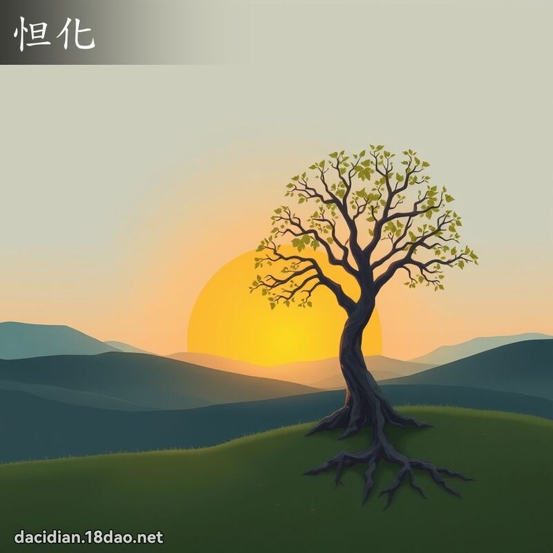 怛化 - 國語大辭典配圖