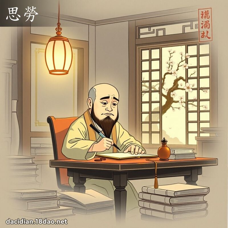 思劳 - 国语大辞典配图