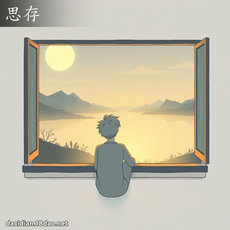 思存 - 國語大辭典配圖