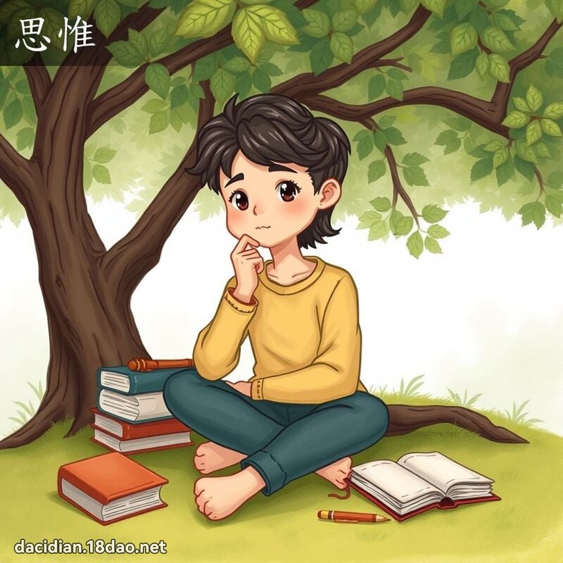 思惟 - 國語大辭典配圖