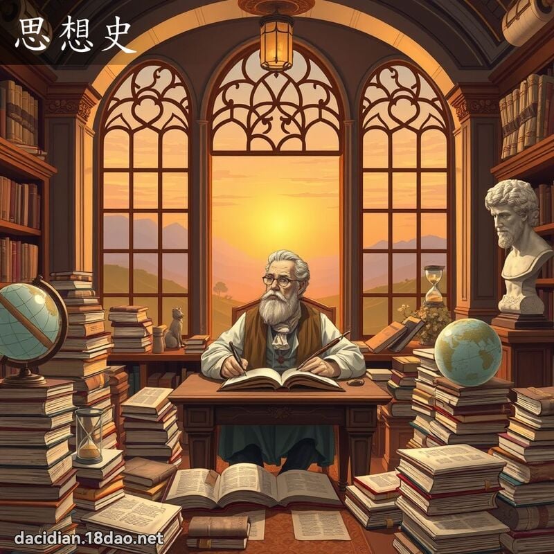 思想史 - 國語大辭典配圖