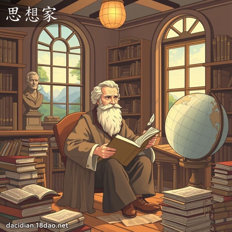 思想家 - 国语大辞典配图