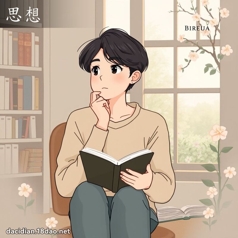 思想 - 國語大辭典配圖