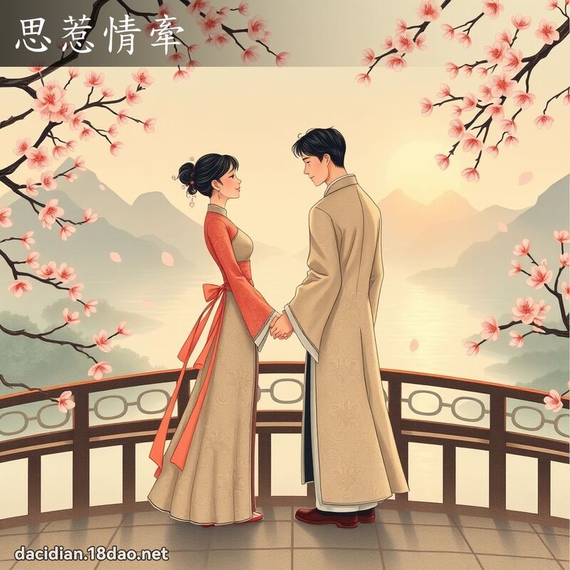思惹情牽 - 國語大辭典配圖