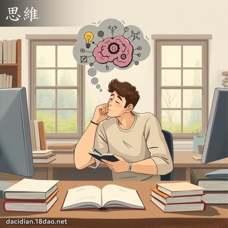 思维 - 国语大辞典配图
