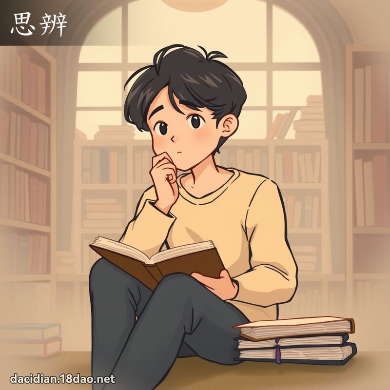 思辨 - 国语大辞典配图