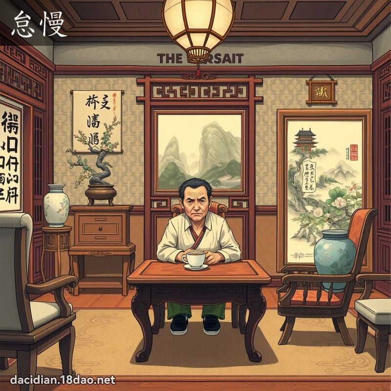 怠慢 - 國語大辭典配圖