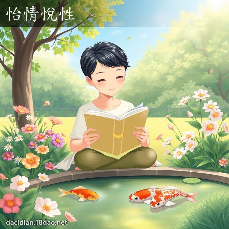 怡情悅性 - 國語大辭典配圖