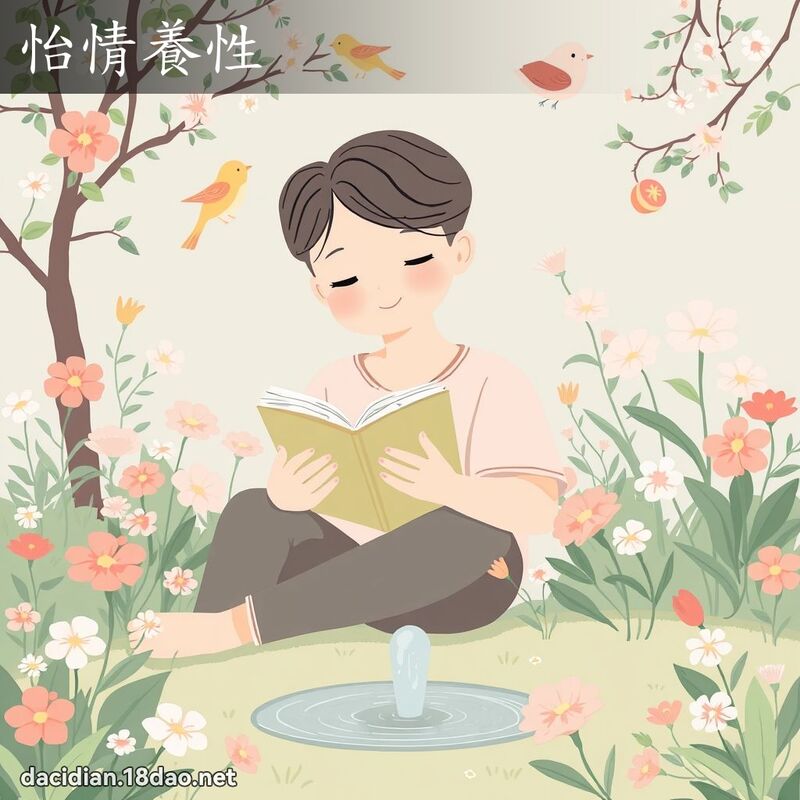 怡情养性 - 国语大辞典配图