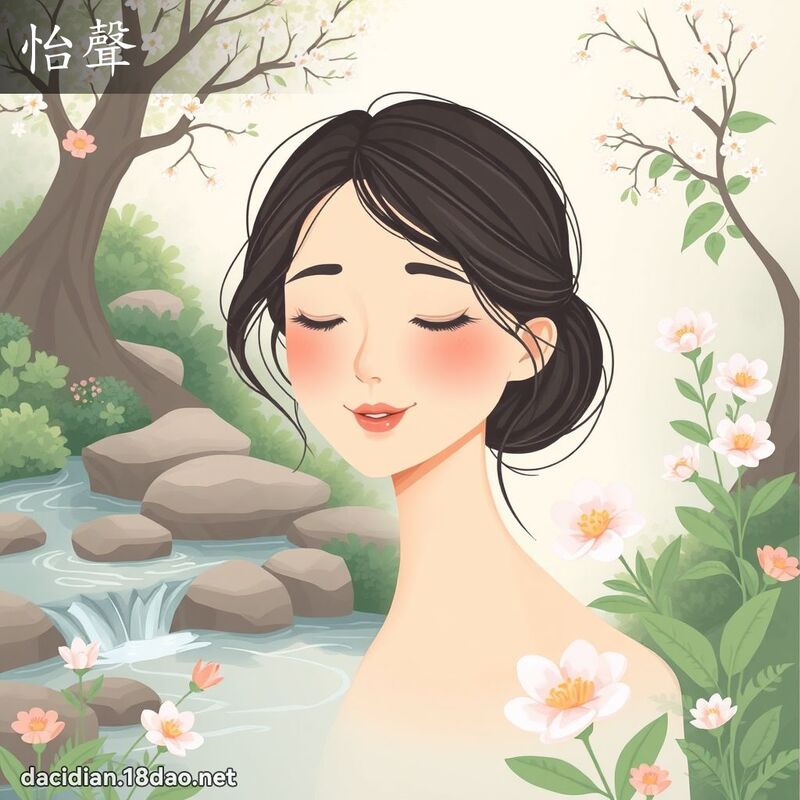 怡聲 - 國語大辭典配圖