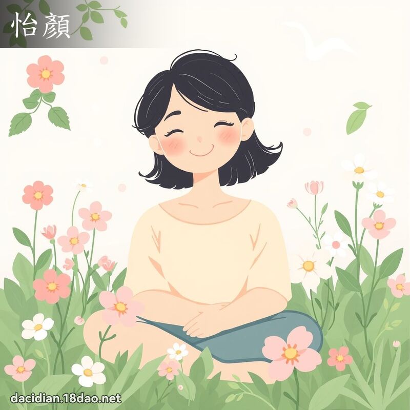 怡顏 - 國語大辭典配圖