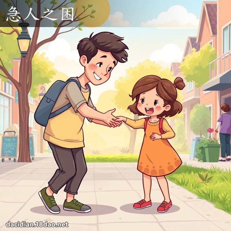 急人之困 - 國語大辭典配圖