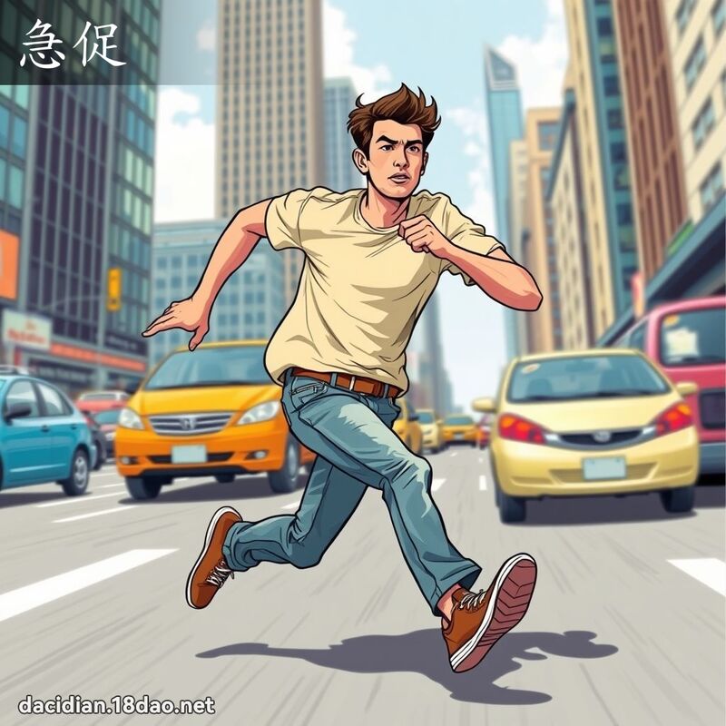 急促 - 國語大辭典配圖