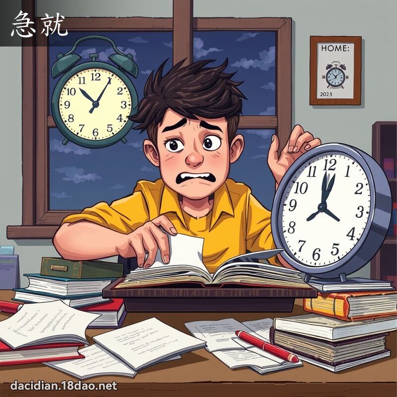 急就 - 國語大辭典配圖