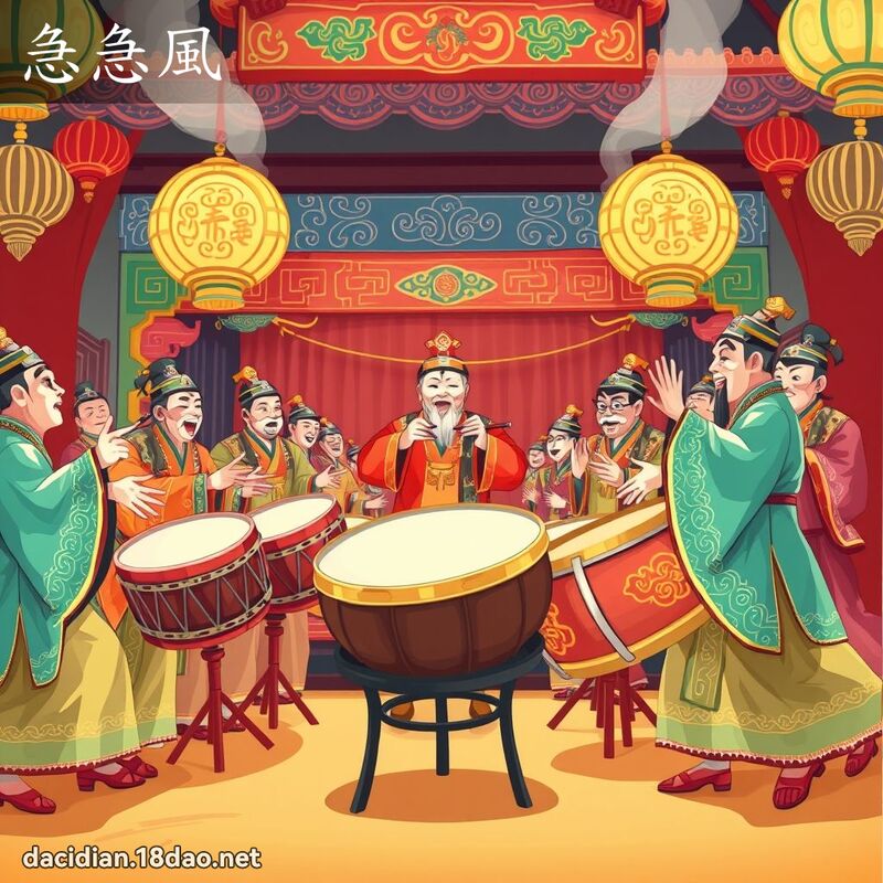 急急風 - 國語大辭典配圖
