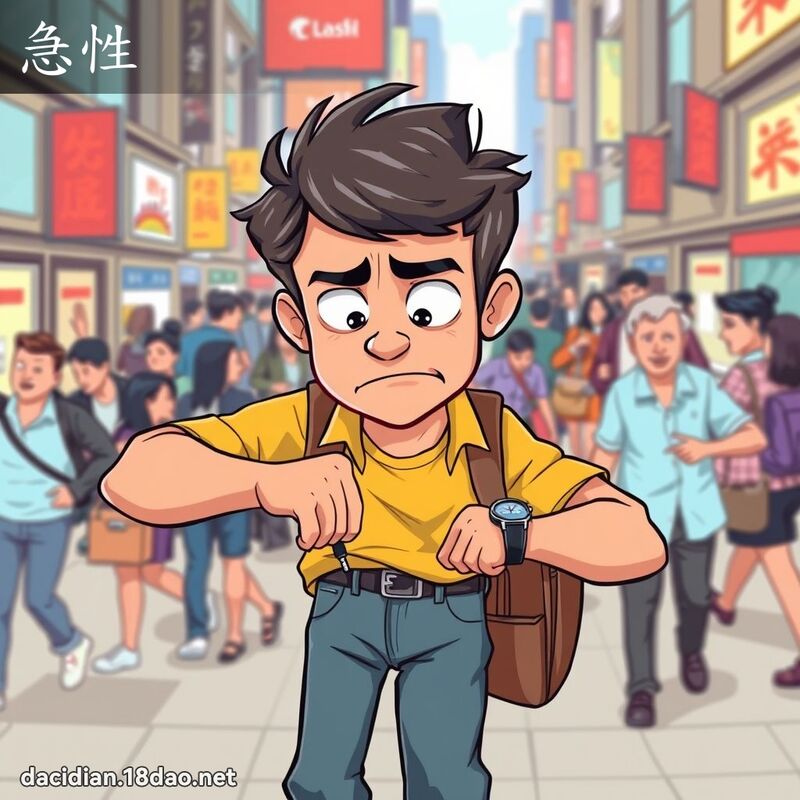 急性 - 國語大辭典配圖