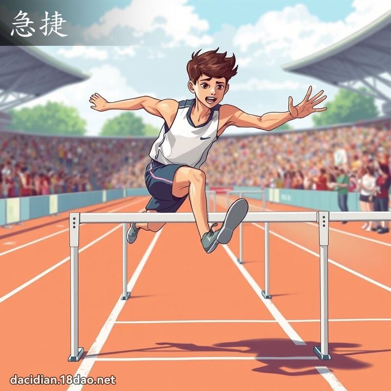 急捷 - 国语大辞典配图