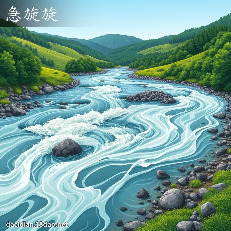 急旋旋 - 国语大辞典配图