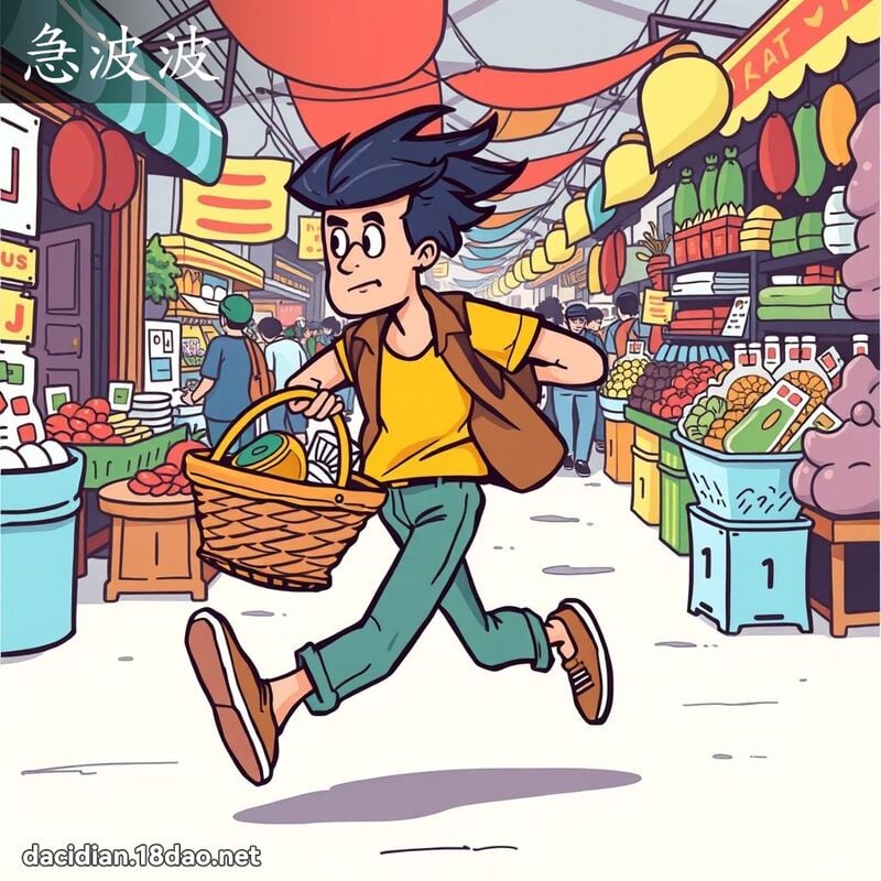 急波波 - 國語大辭典配圖