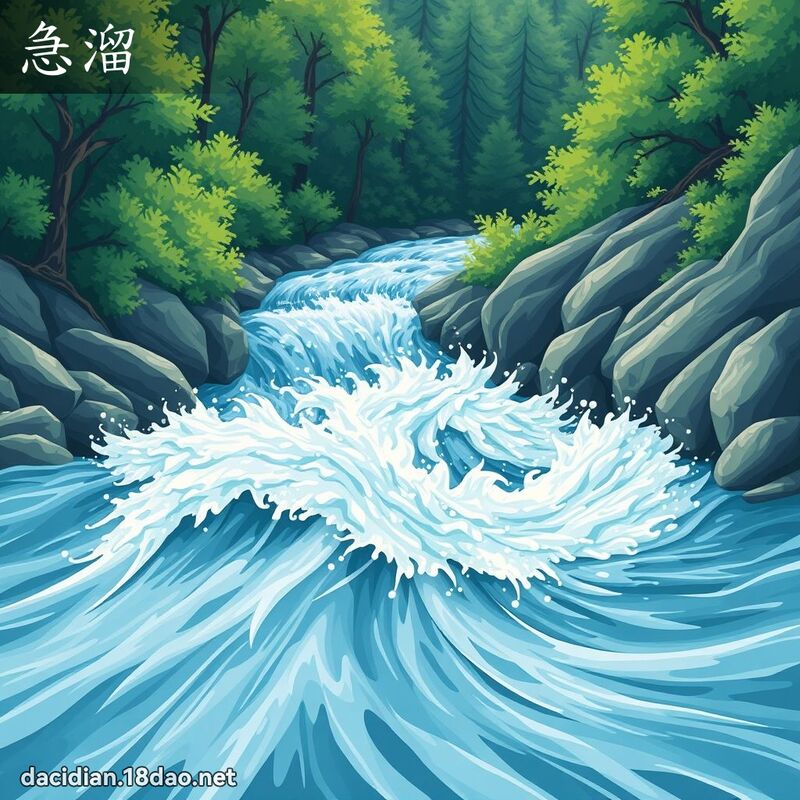 急溜 - 国语大辞典配图
