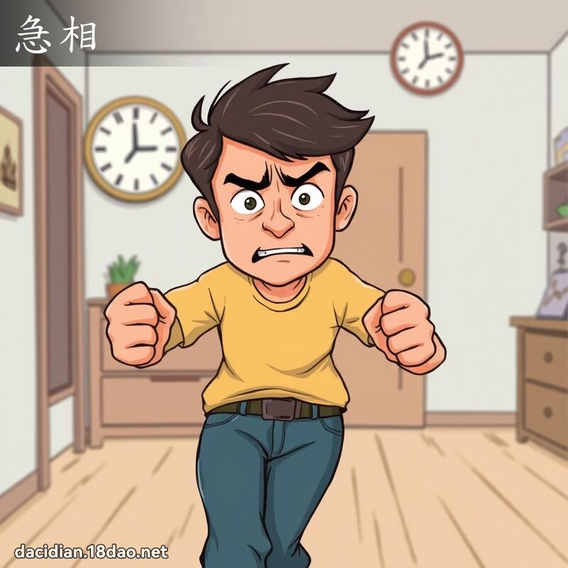 急相 - 国语大辞典配图