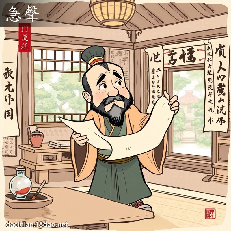 急聲 - 國語大辭典配圖